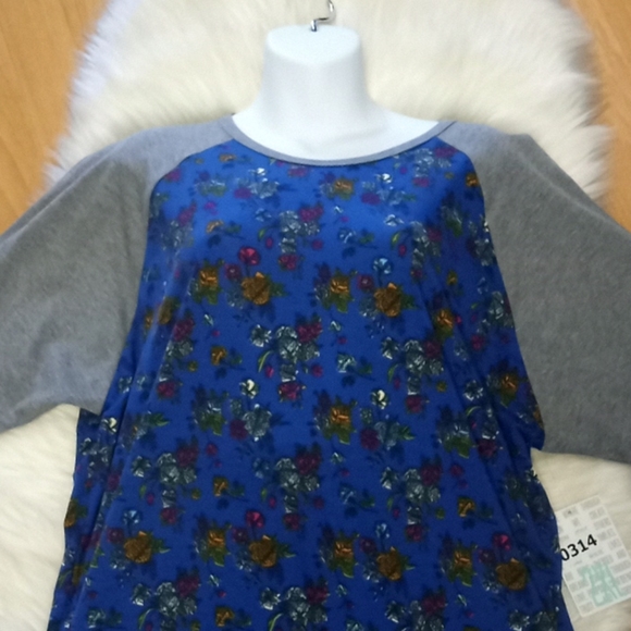 LulaRoe  Floral  Randy Knit Top-#0314 - Picture 13 of 14